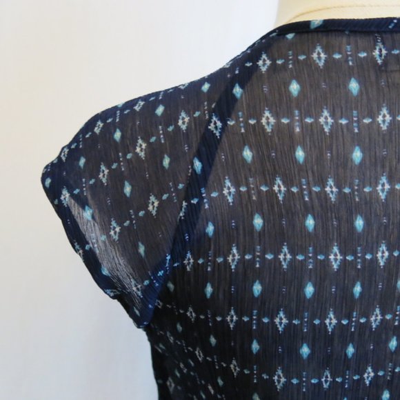 PINK ROSE Casual Sleeveless Tie Neck Top - Picture 6 of 9